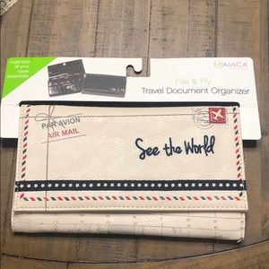 MIAMICA Travel Document Organizer. NWT